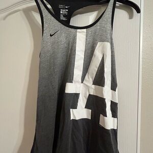 Nike Black Dodgers Tank Top